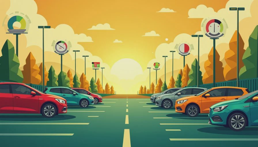 Visual context for what mileage is considered high